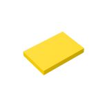 Flat Tile 2 x 3 #26603 Yellow Gobricks