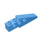 Technic Slope Long 1 x 6 with 3 Holes #2744 Medium Blue Gobricks