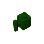 Brick Special 1 x 1 with Handle #2921/28917  Dark Green Gobricks