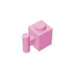 Brick Special 1 x 1 with Handle #2921/28917  Bright Pink Gobricks