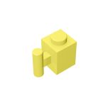 Brick Special 1 x 1 with Handle #2921/28917  Bright Light Yellow Gobricks