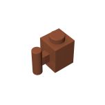 Brick Special 1 x 1 with Handle #2921/28917  Dark Orange Gobricks