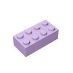 Brick 2 x 4 #3001 Lavender Gobricks