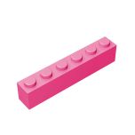 Brick 1 x 6 #3009 Dark Pink