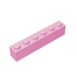 Brick 1 x 6 #3009 Bright Pink