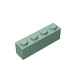 Brick 1X4 #3010 Sand Green