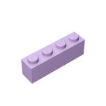Brick 1X4 #3010 Lavender