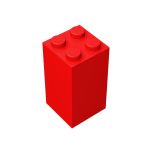Brick 2 x 2 x 3 #30145 Red