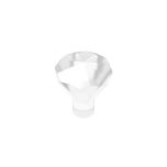Rock 1 x 1 Jewel 24 Facet #30153 Trans-Clear