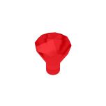 Rock 1 x 1 Jewel 24 Facet #30153 Trans-Red