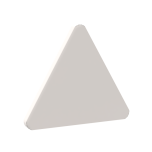 Road Sign Clip-on 2.2 x 2.667 Triangular #30259