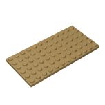 Plate 6 x 12 #3028 Dark Tan