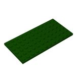 Plate 6 x 12 #3028 Dark Green