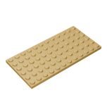 Plate 6 x 12 #3028 Tan
