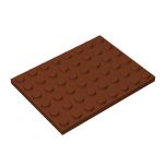 Plate 6 x 8 #3036 Reddish Brown