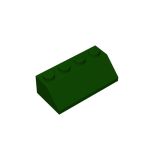 Slope 45 2 x 4 #3037 Dark Green