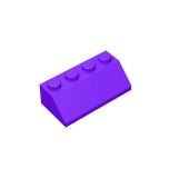 Slope 45 2 x 4 #3037 Dark Purple