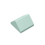 Slope 45 2 x 2 Double #3043 Light Aqua