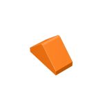 Slope 45 2 x 1 Double #3044  Orange Gobricks