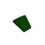 Slope 45 2 x 1 Double #3044 Dark Green