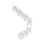 Technic Beam 1 x 11.5 Double Bent Thick #32009 Trans-Clear Gobricks