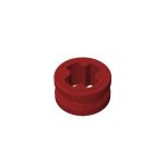 Technic Bush 1/2 Smooth with Axle Hole Semi-Reduced #32123 Dark Red