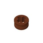 Technic Bush 1/2 Smooth with Axle Hole Semi-Reduced #32123 Reddish Brown