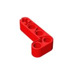 Technic Beam 2 x 4 L-Shape Thick #32140 Red