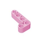 Technic Beam 2 x 4 L-Shape Thick #32140  Bright Pink Gobricks