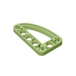 Technic Beam 3 x 5 L-Shape with Quarter Ellipse Thin #32250  Olive Green Gobricks