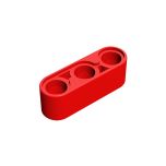 Technic Beam 1 x 3 Thick #32523 Red Gobricks