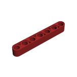 Technic Beam 1 x 7 Thick #32524 Dark Red