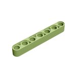 Technic Beam 1 x 7 Thick #32524 Olive Green