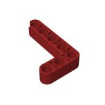 Technic Beam 3 x 5 L-Shape Thick #32526  Dark Red Gobricks