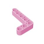 Technic Beam 3 x 5 L-Shape Thick #32526  Bright Pink Gobricks