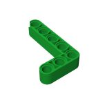Technic Beam 3 x 5 L-Shape Thick #32526  Green Gobricks