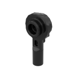 Bar 1L Plate Round 1 x 1 with Hollow Stud and Horizontal #32828