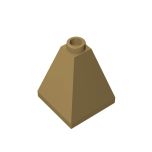 Slope 75 2 x 2 x 2 Quadruple Convex #3688 Dark Tan