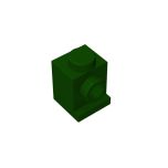 Brick Special 1 x 1 with Headlight and No Slot #4070 Dark Green