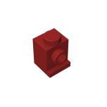Brick Special 1 x 1 with Headlight and No Slot #4070 Dark Red