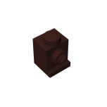 Brick Special 1 x 1 with Headlight and No Slot #4070 Dark Brown