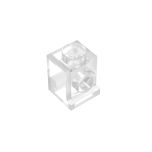 Brick Special 1 x 1 with Headlight and No Slot #4070 Trans-Clear