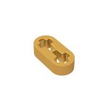 Technic Beam 1 x 2 Thin #41677 Pearl Gold