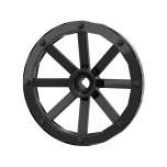 Wheel Wagon Large 33mm D. (Undetermined Hole Type) #4489