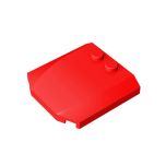 Slope Curved 4 x 4 x 2/3 Triple Curved with 2 Studs #45677  Red Gobricks