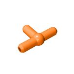 Pneumatic T-Piece (T Bar) #4697 Orange Gobricks