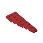 Wedge Plate 8 x 3 Right #50304 Dark Red
