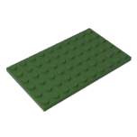 Plate 6 x 10 #3033 Army Green Gobricks