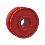 Wheel 18mm D. x 8mm With Fake Bolts And Shallow Spokes #56902