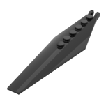 Hinge Plate 1 x 12 with Angled Side Extensions and Tapered Ends #57906